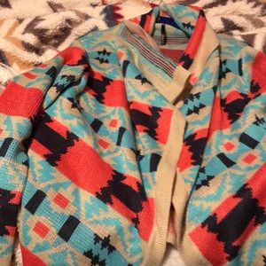 Aztec western style sweater